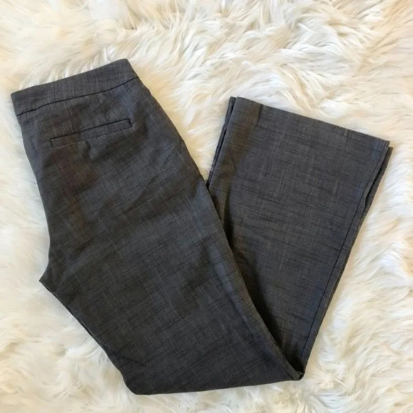 New York & Co Gray Microcheck Dress Pants 6P - Picture 6 of 6